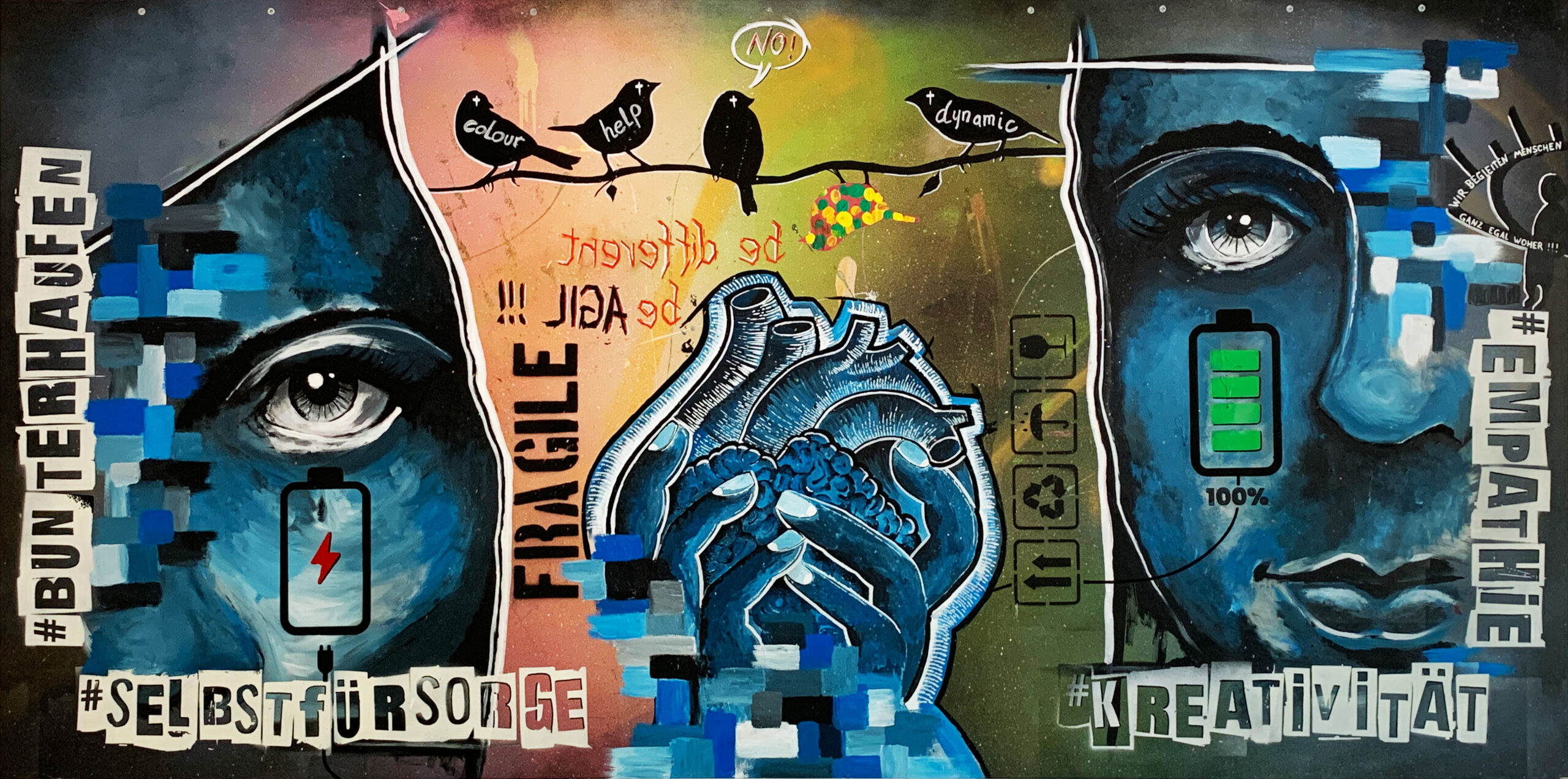 Unser Kunstwerk zum Leitbild